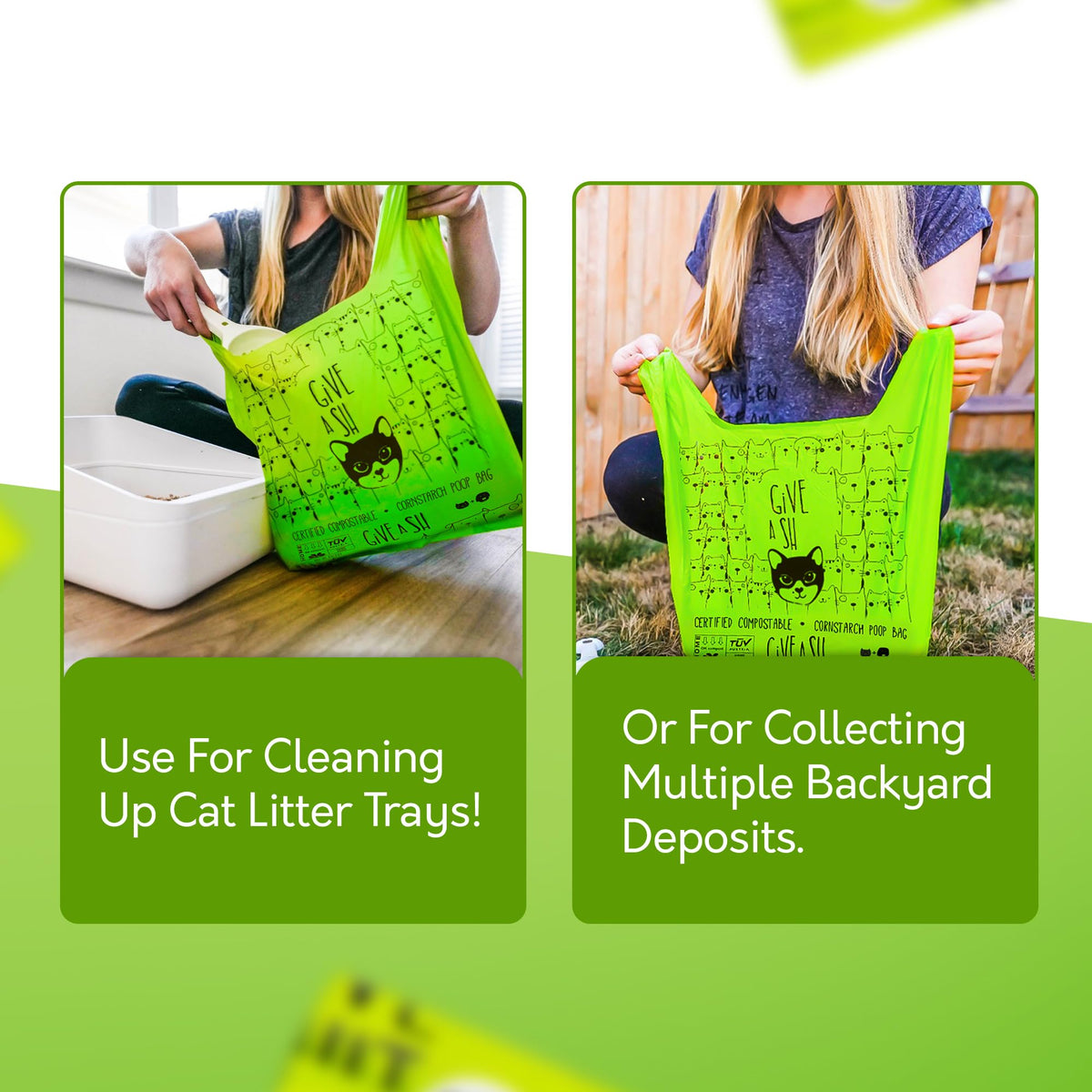Compostable Cat Litter Bags XL 30 Count R85159