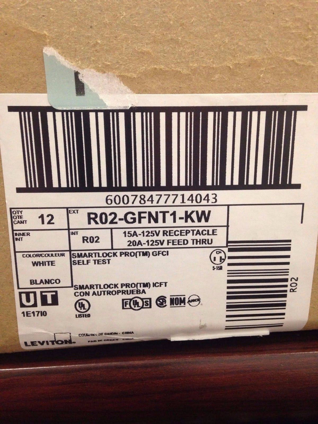 15 Amp 125 Volt Duplex Self Test Slim GFCI Outlet, White A29775