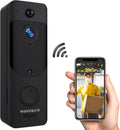 Wireless Video Doorbell Camera WiFi with Human Detection, HD 166° Wide Angle, 6100mAh Battery, 2-Way Talk, Night Vision Q4235