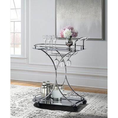 Black Bar Cart Y4803