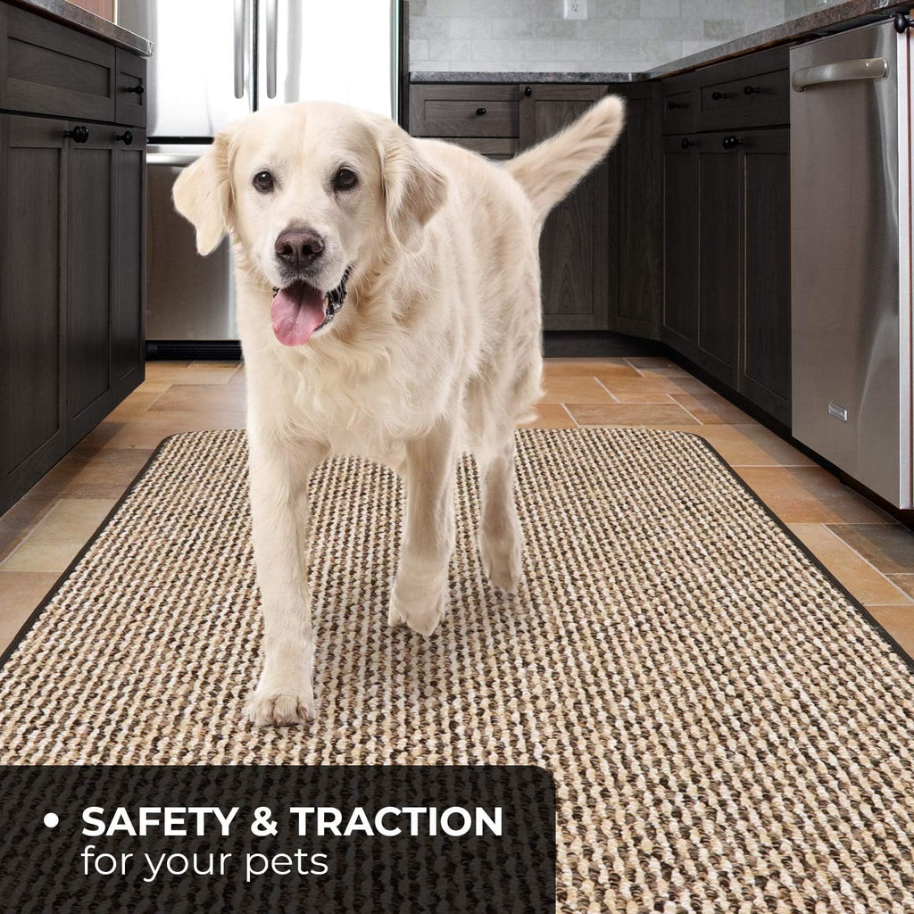 Black Skid-Resistant Carpet Runner 10 Feet X 36 Inches Q64036