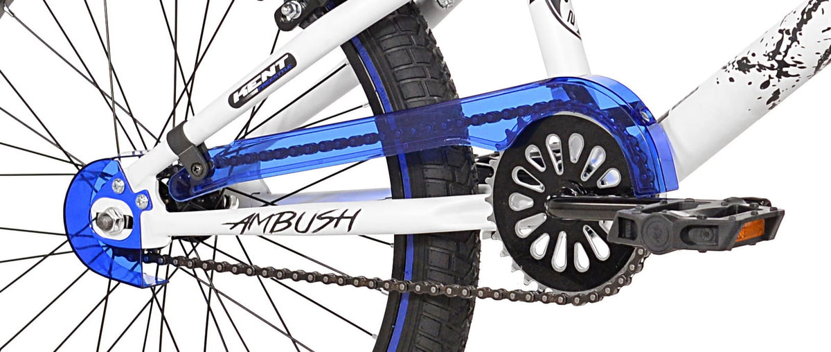 20 Boy's BMX Child Bike Black/Blue L7413