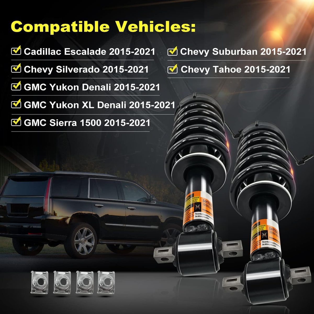 Front Shock Assembly with Magnetic Control M554