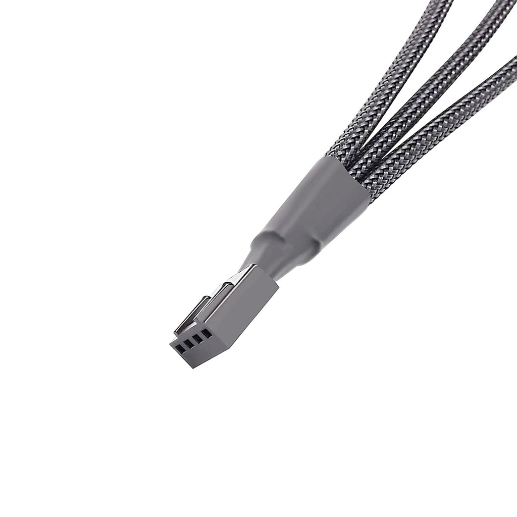 2 Pack 4-Pin PWM Fan Splitter Cable 1 to 3 Converter F569143