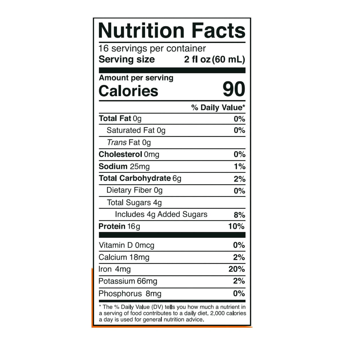 Citrus Burst Flavor 32 oz Protein Oral Supplement K22948