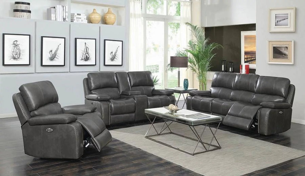 Charcoal Power Sofa R57466