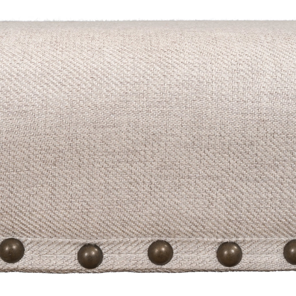Rustic Wooden Upholstered Dining Bench W218577
