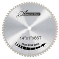 14 inch 66 Teeth Carbide Tipped Metal Cutting Saw Blade J949