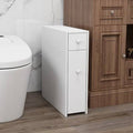 Bathroom Corner Cabinet with Movable Racks A932454