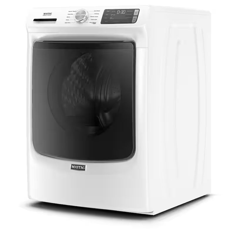 White 4.5 cu. ft. Stackable Front Load Washing Machine V862
