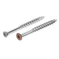 Black #7 x 2-1/4 Stainless Steel Trim Head Screws B50907