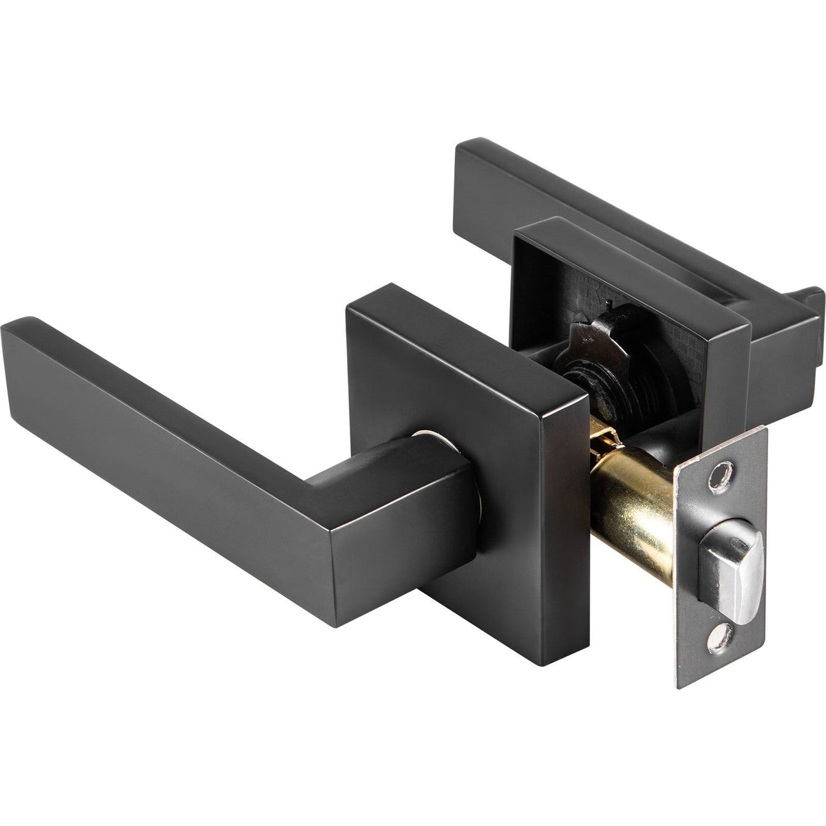 Square Passage Door Lever Handles 3 Pack N714396
