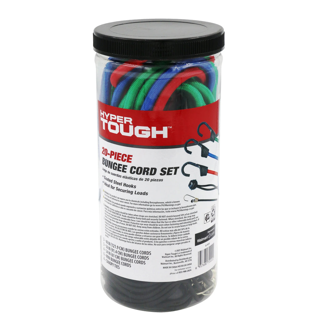 20 Pieces Bungee Cord Set W783