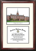 Satin Mahogany Diploma Frame O6237