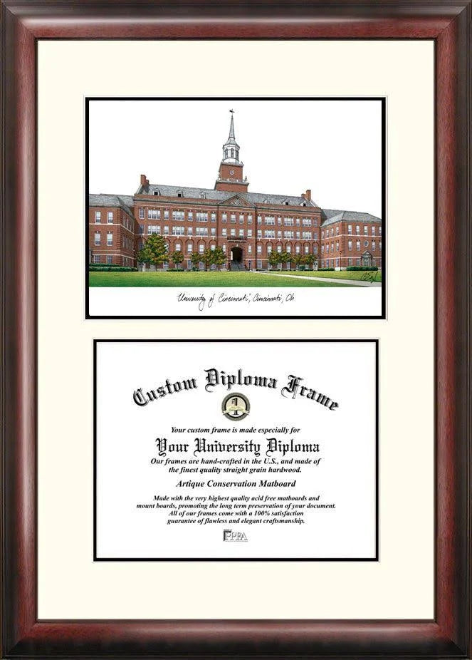 Satin Mahogany Diploma Frame O6237