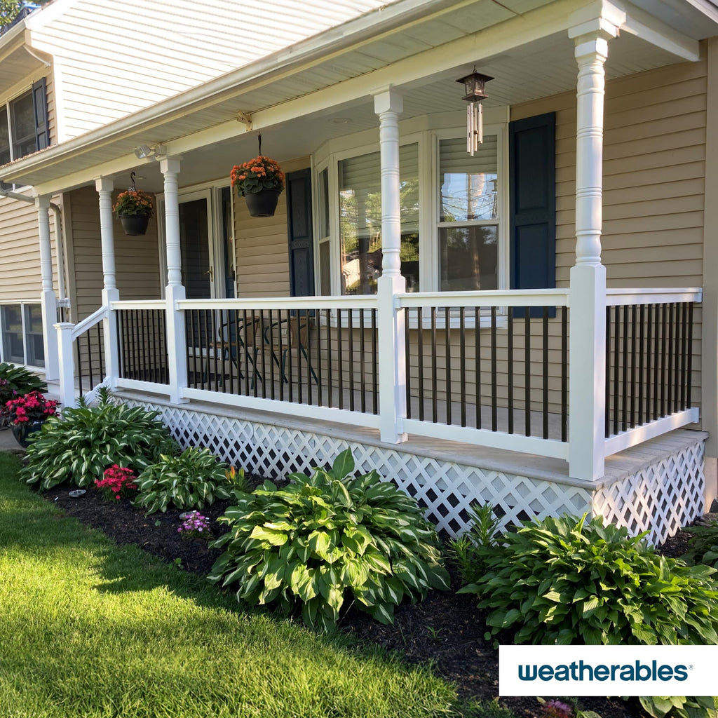 26'' Black Aluminum Balusters 20pk P36673