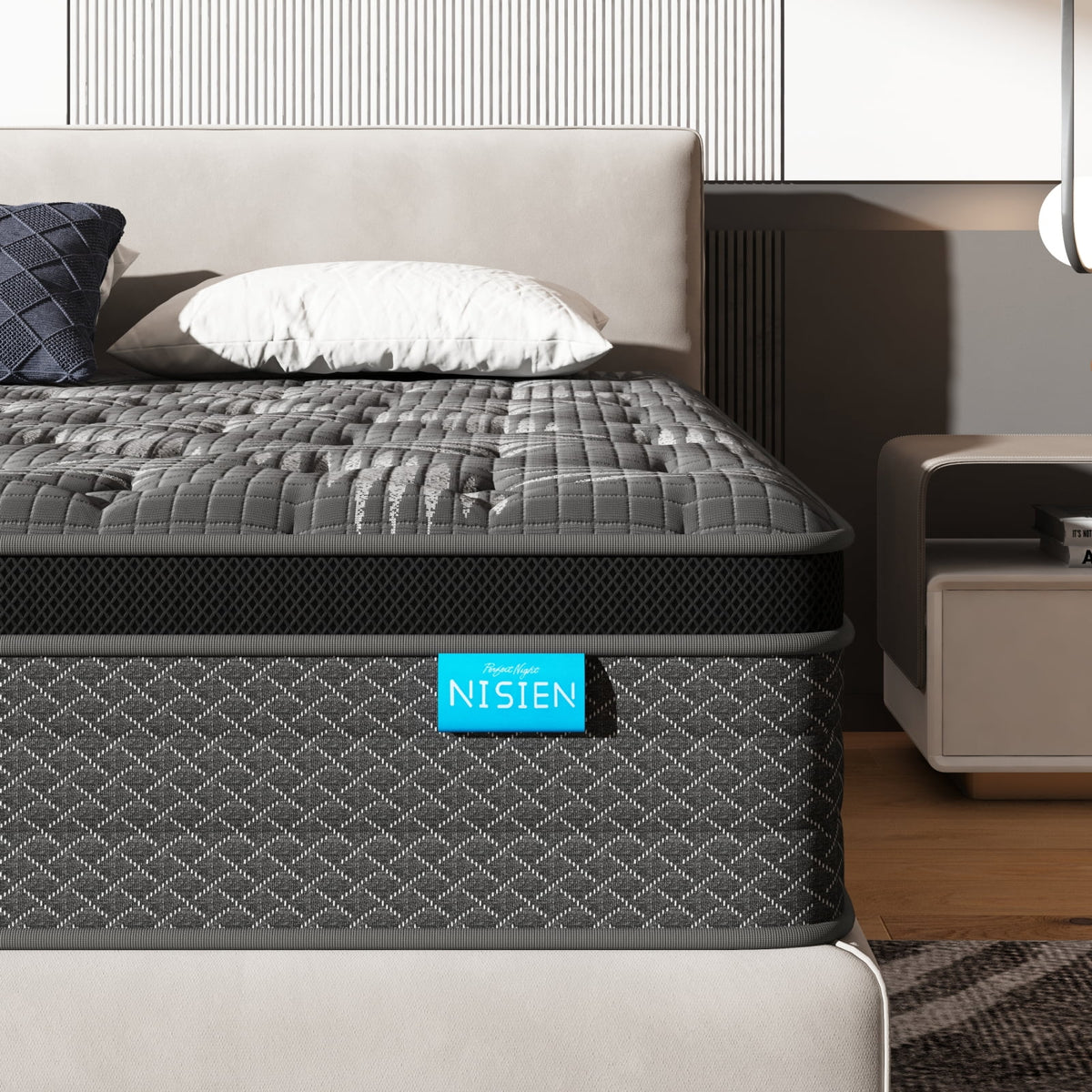 10" Memory Foam Pocket Spring Hybrid Mattress C751