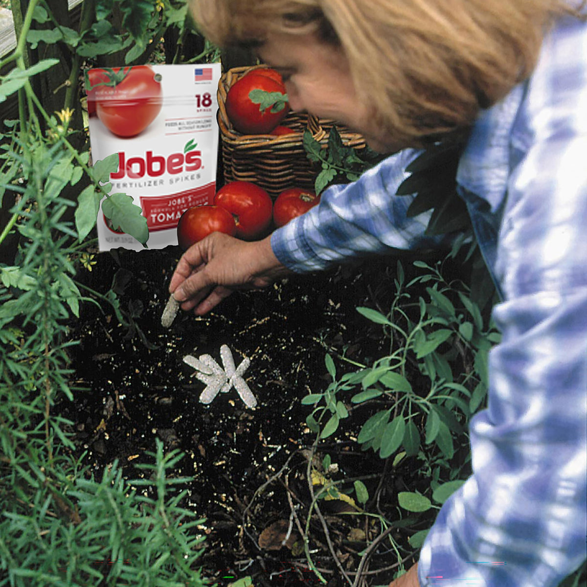Fertilizer Spikes for Tomato Plants 18 Count U268