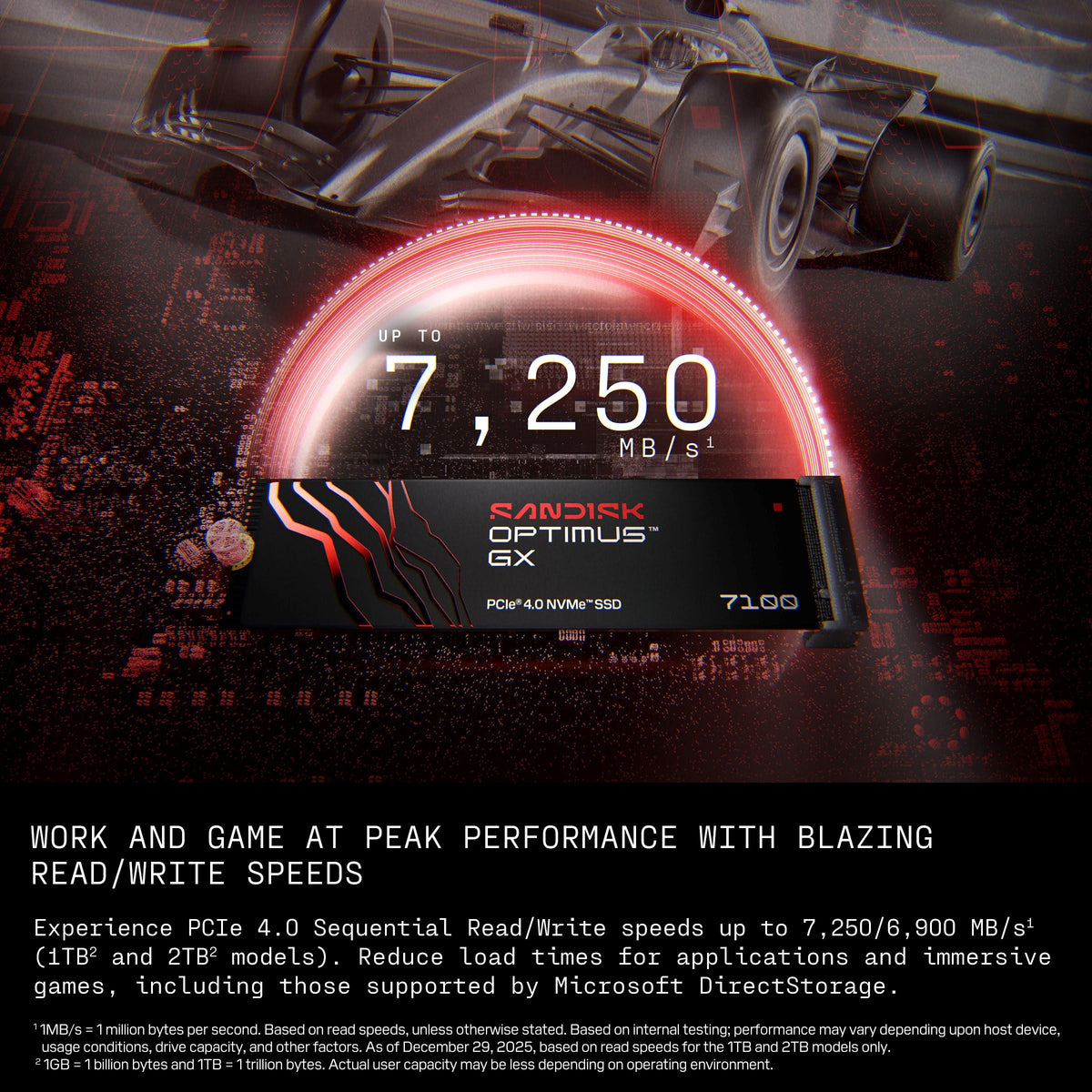 1TB NVMe PCIe Gen 4 M.2 2280 SSD E820