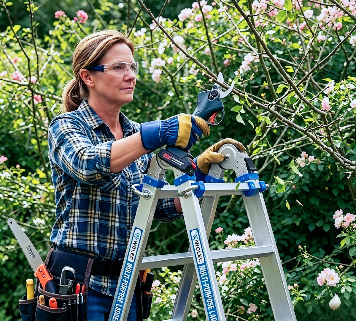 20FT Multi-Position Telescoping Ladder D29397