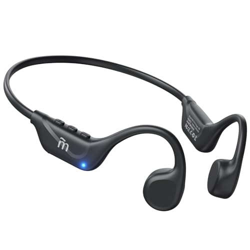 Bone Conduction Open Ear Bluetooth 5.4 Headphones with Mic W9883