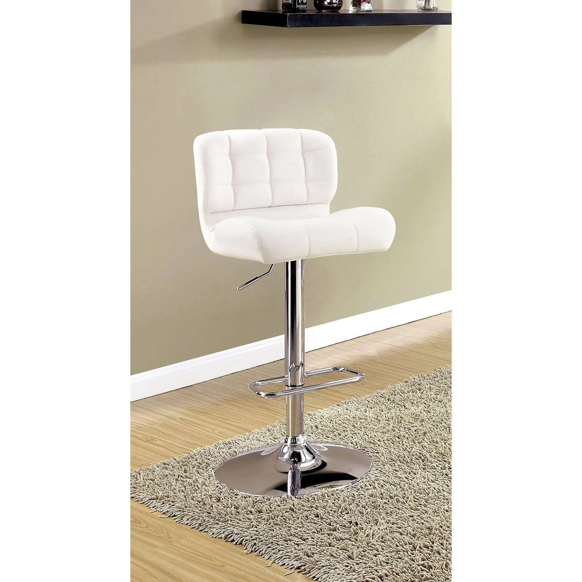 White Bar Stool D97964