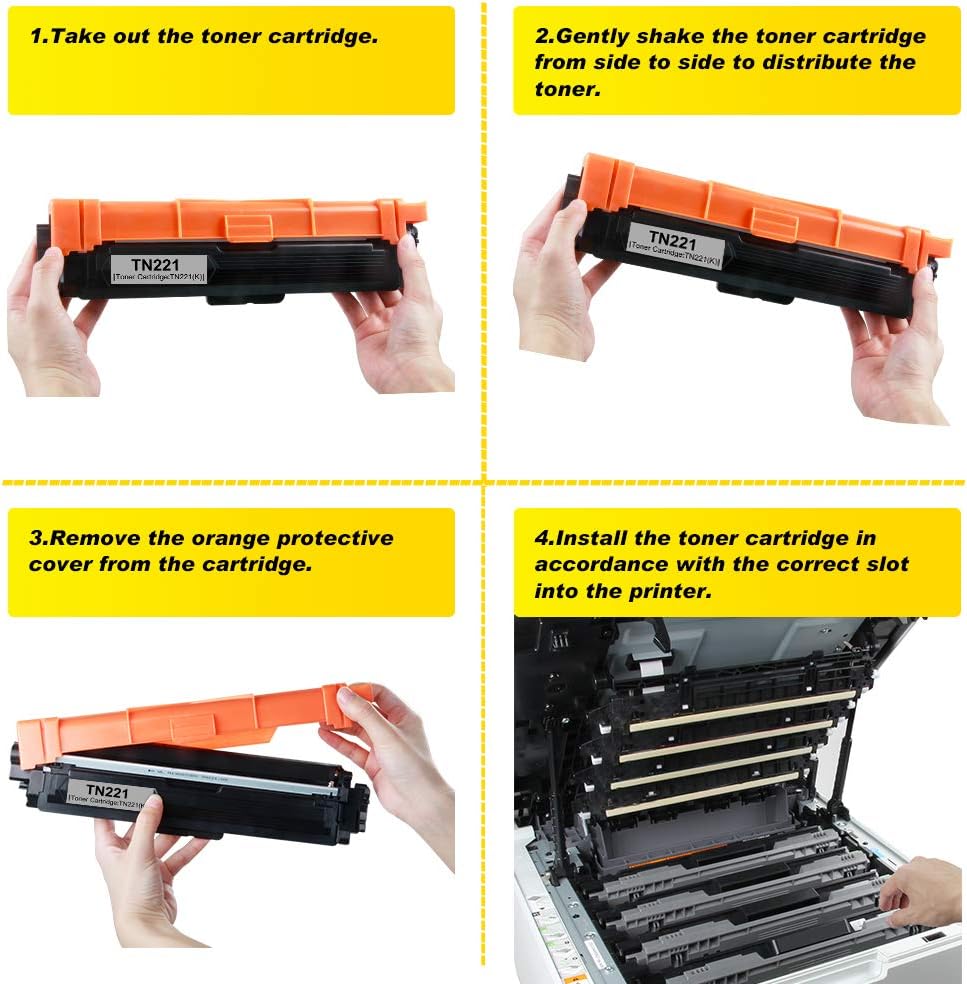 1PK Black High Yield Toner Cartridge Pack of 2 D4532