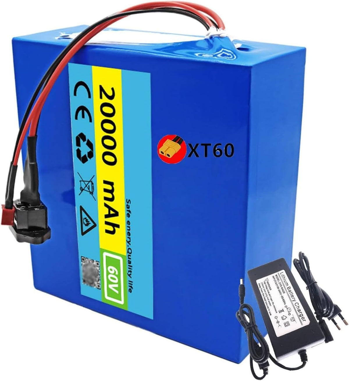 60V 20Ah Lithium-Ion Battery Pack for Electric Bicycle Scooter O496