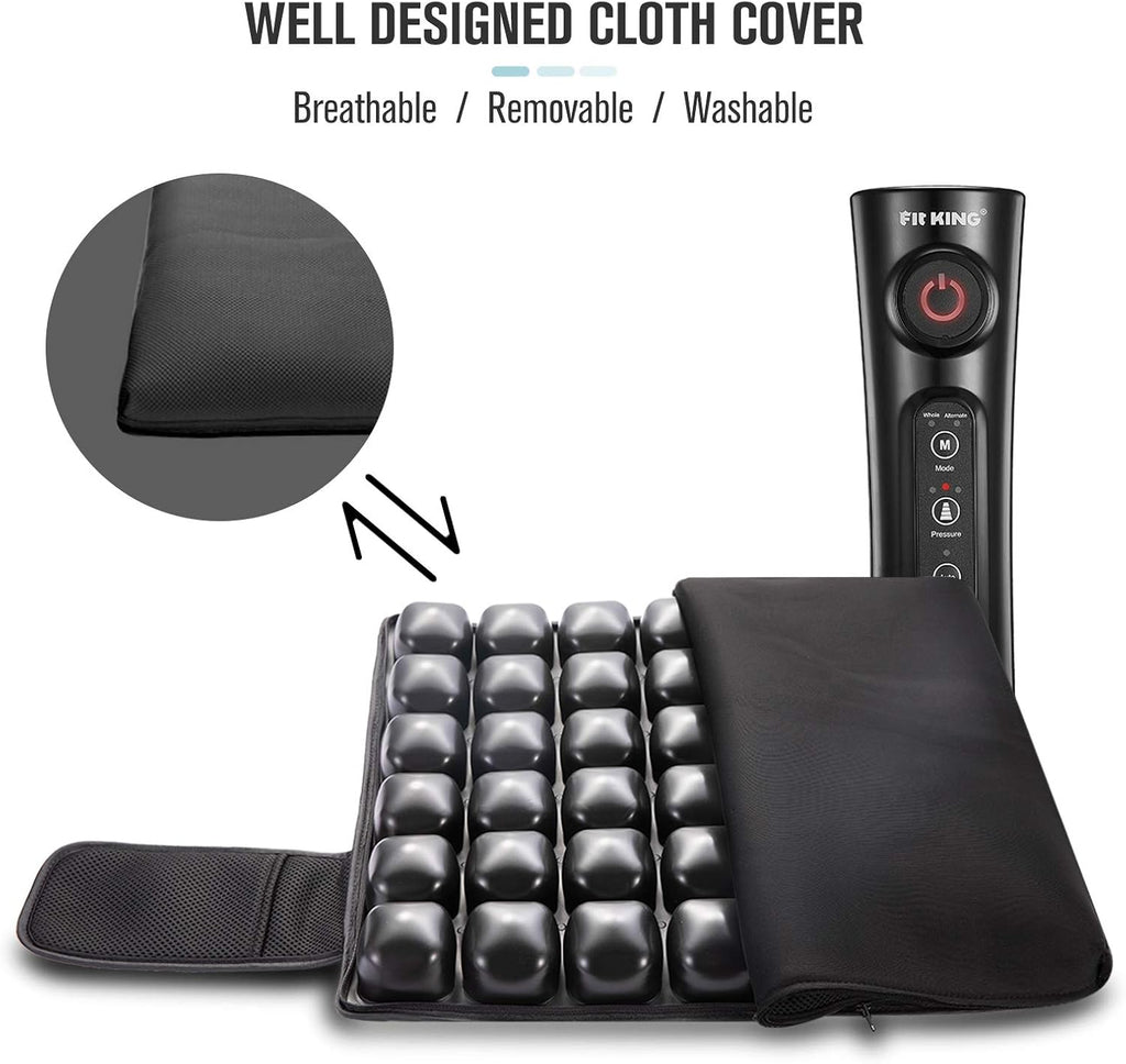 Rechargeable Electric Inflatable Air Seat Cushion with Massage Mode M291