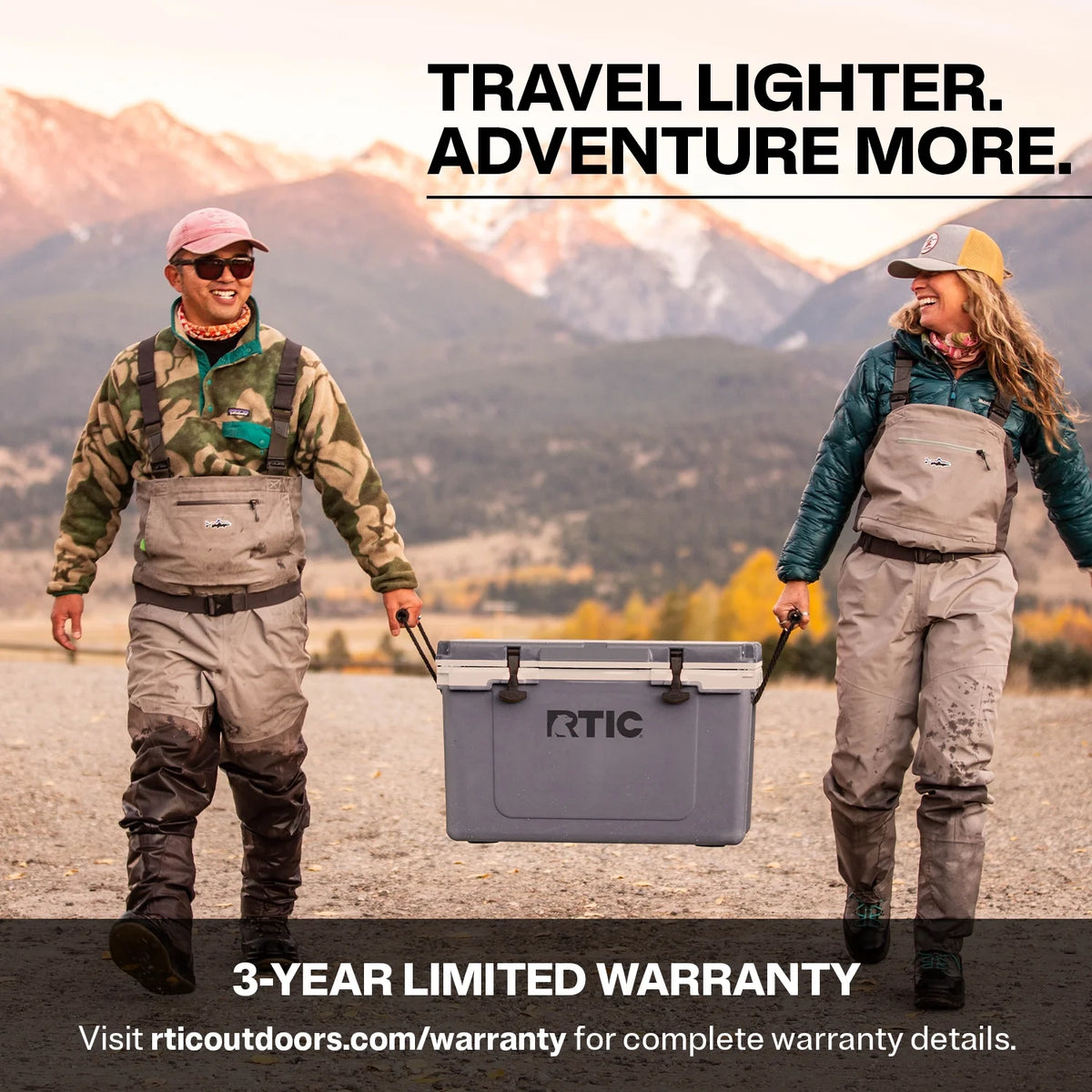 52 QT Ultra-Light Hard-Sided Ice Chest Cooler O631