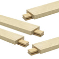Wood Center-Mount Drawer Slide, 4-Pack H6121