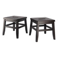 2-Pc Wood Stool Set T995