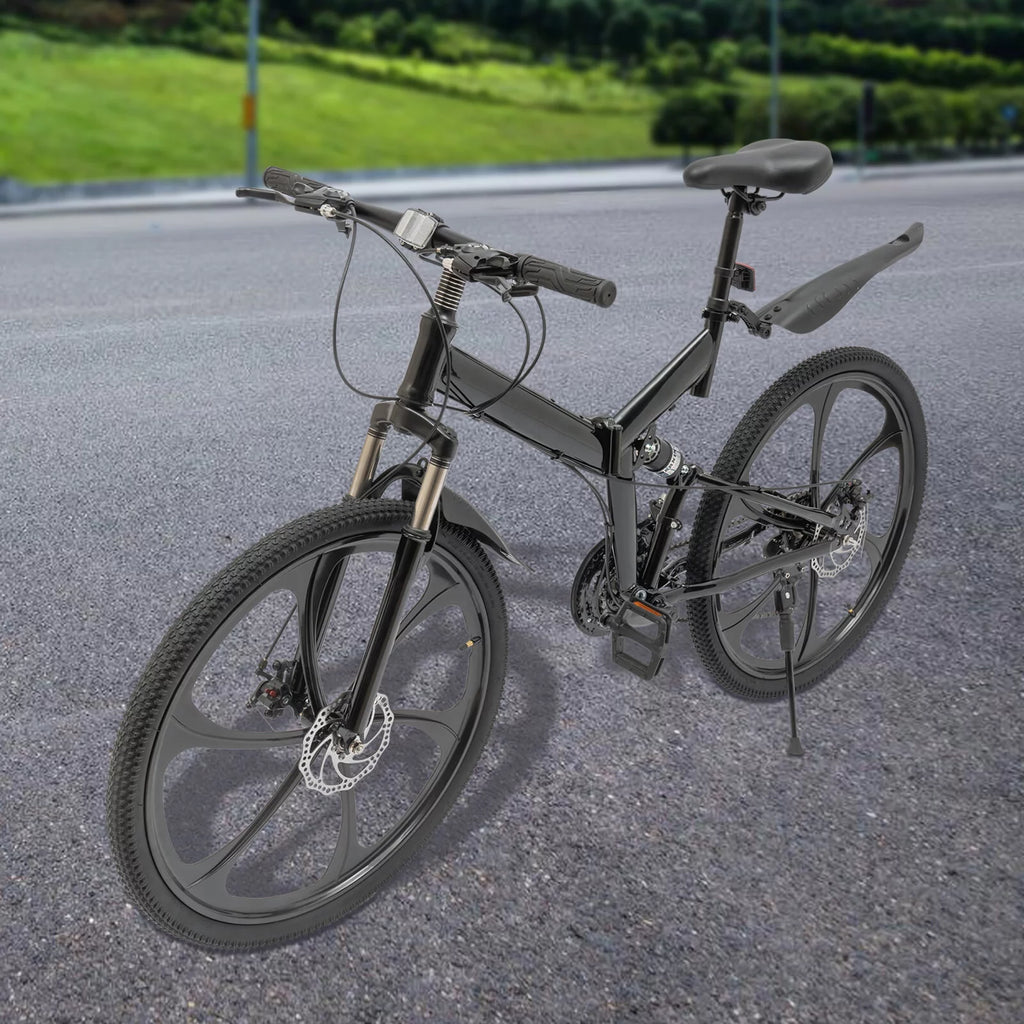 26" 21 Speed Carbon Steel Mountain Bike B29515