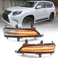 Clear Lens LED Turn Signal Mirror Lights P290