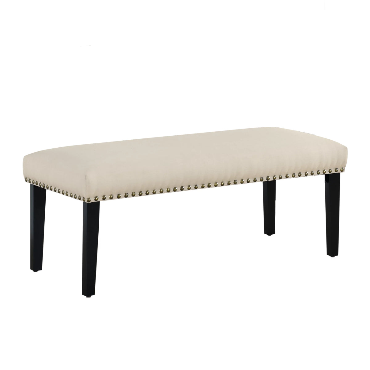 Linen Fabric Headboard and Bench Set H9018