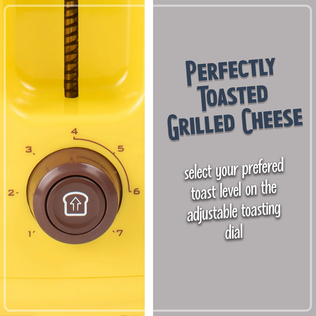 Grilled Cheese Sandwich Toaster with Extra Wide Slots H129