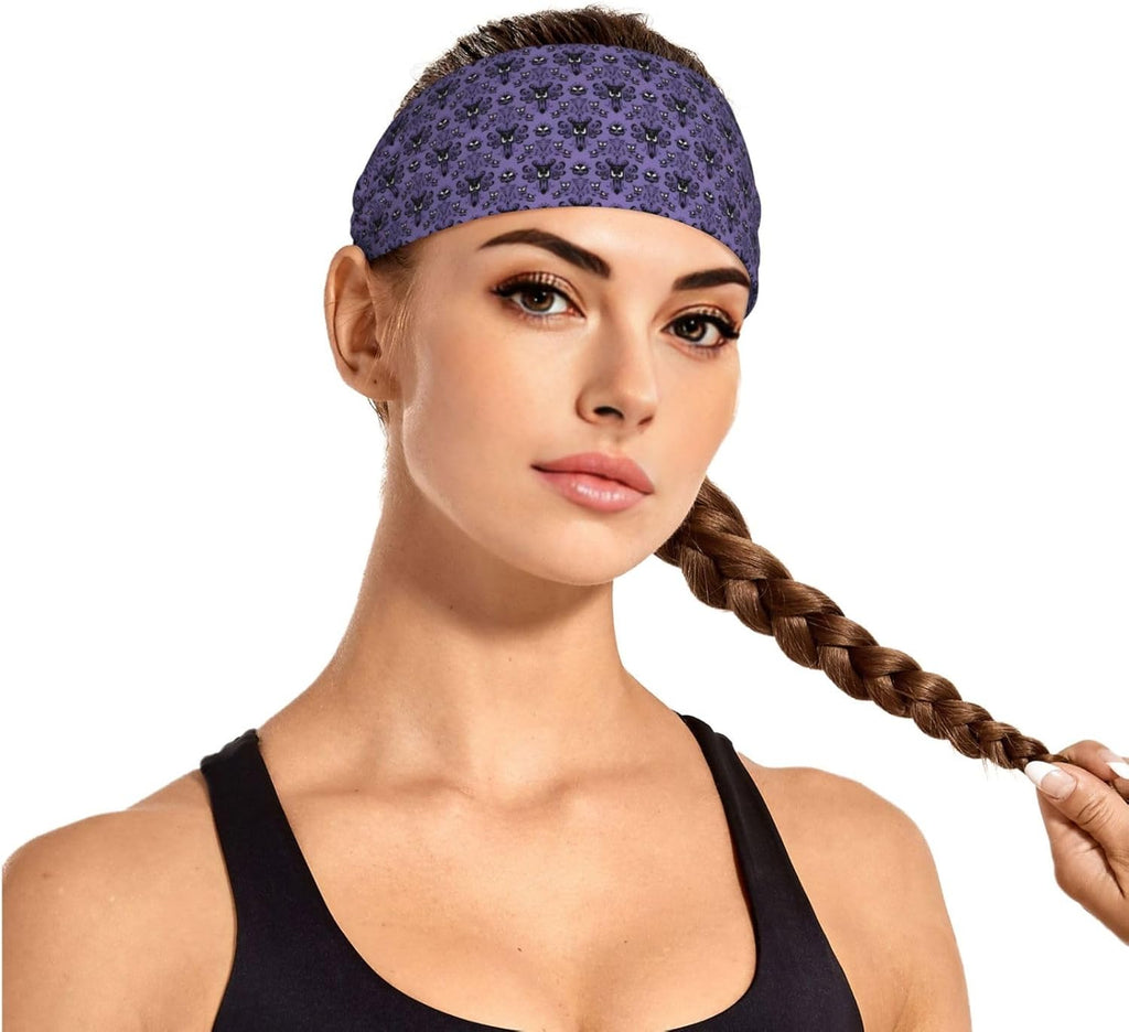 Elastic Moisture Wicking Athletic Headband A1945
