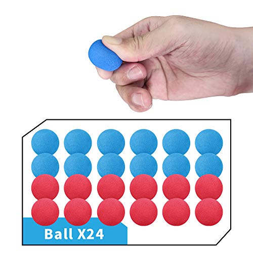 Shooting Game Toy with 2pk Air Guns, Target & 24 Foam Balls O30058