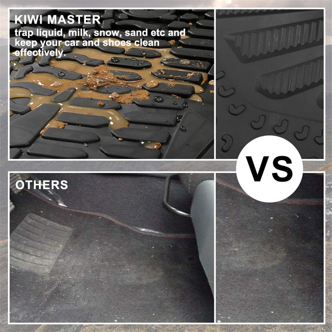 Black TPE Floor Mats T86765