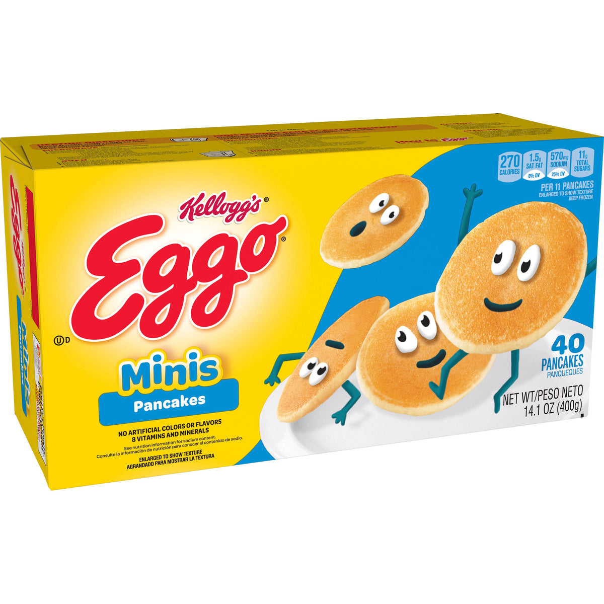 Eggo Minis Buttermilk Pancakes Q6244