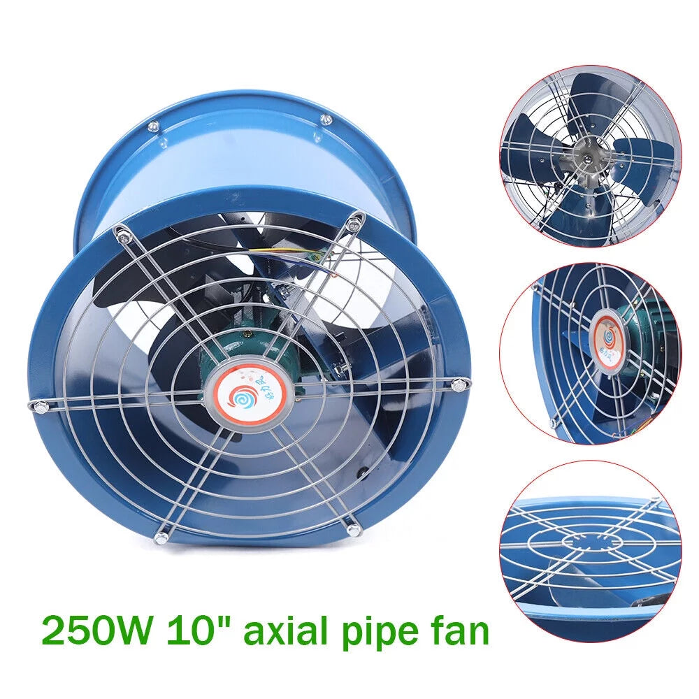 10" Cylinder Pipe Axial Fan N12917