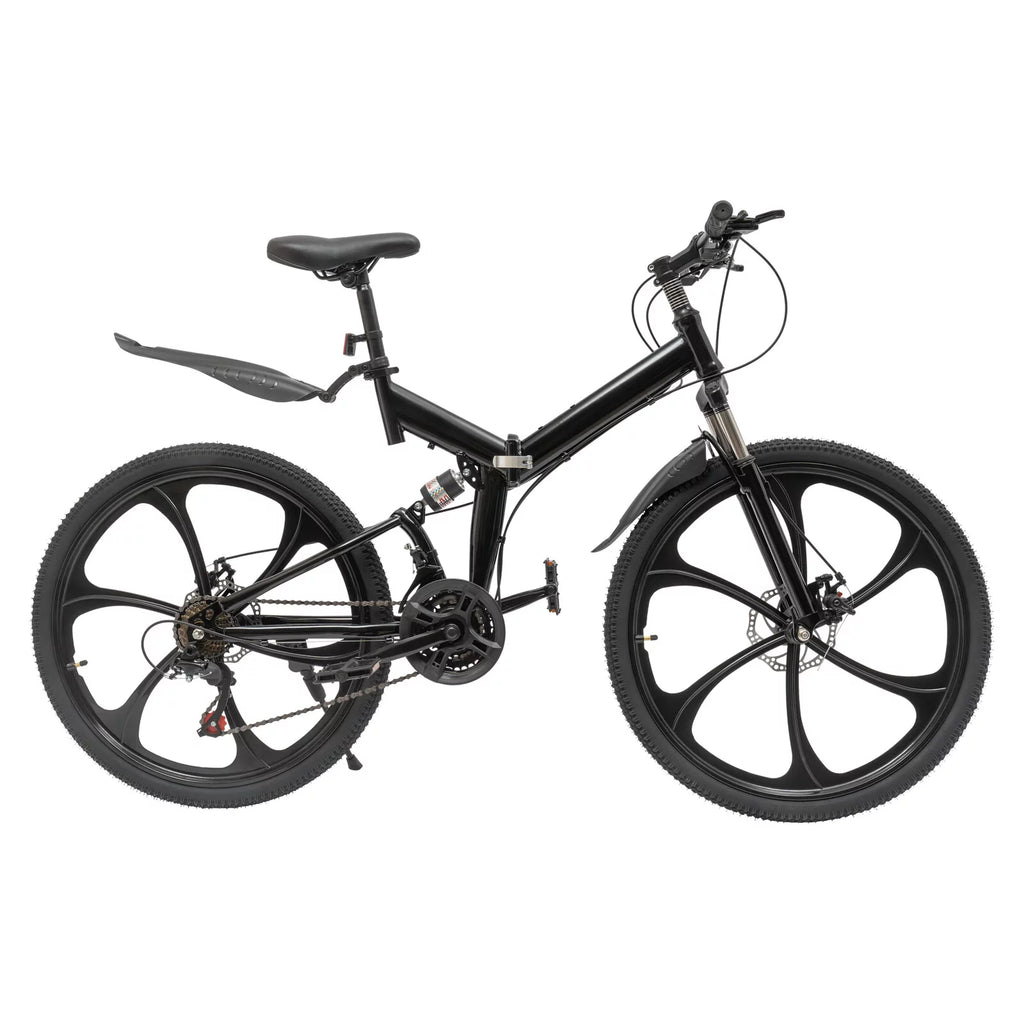 26" 21 Speed Carbon Steel Mountain Bike B29515