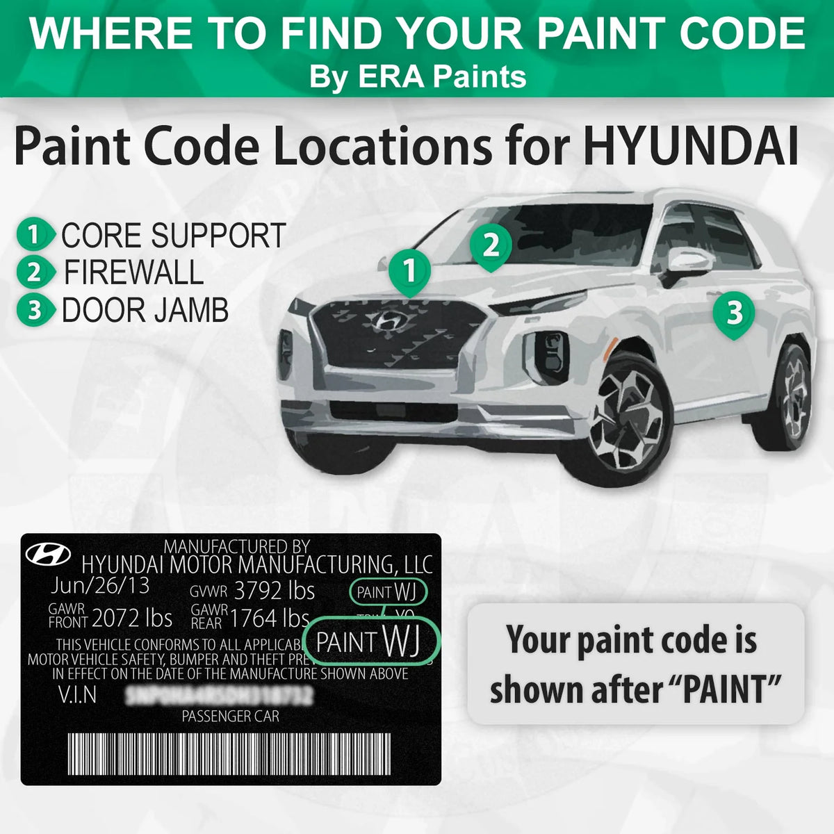 Touch Up Paint and Clearcoat Y6411