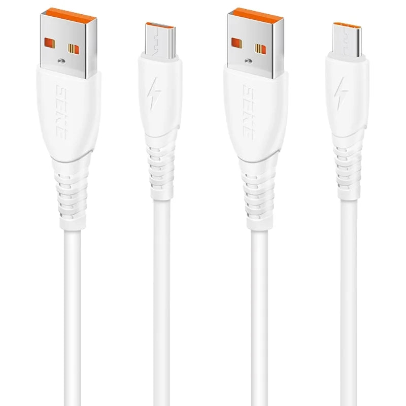 USB to Type C/Micro USB Data Cable, 6A Quick Charging Power Cable R566