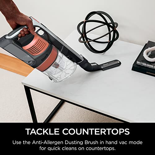 Cordless Stick Vacuum with DuoClean PowerFins, MultiFLEX, 120-min Runtime, Double Battery, Rosewood, Red K516401