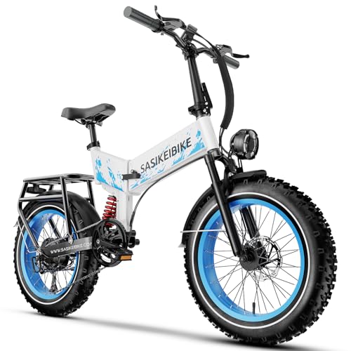 52v 20AH Full Suspension Electric Bike with 20"x 4.0 Fat Tire N277