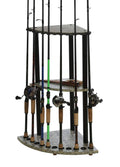 Camo Corner Rod Rack with Shelf M4532