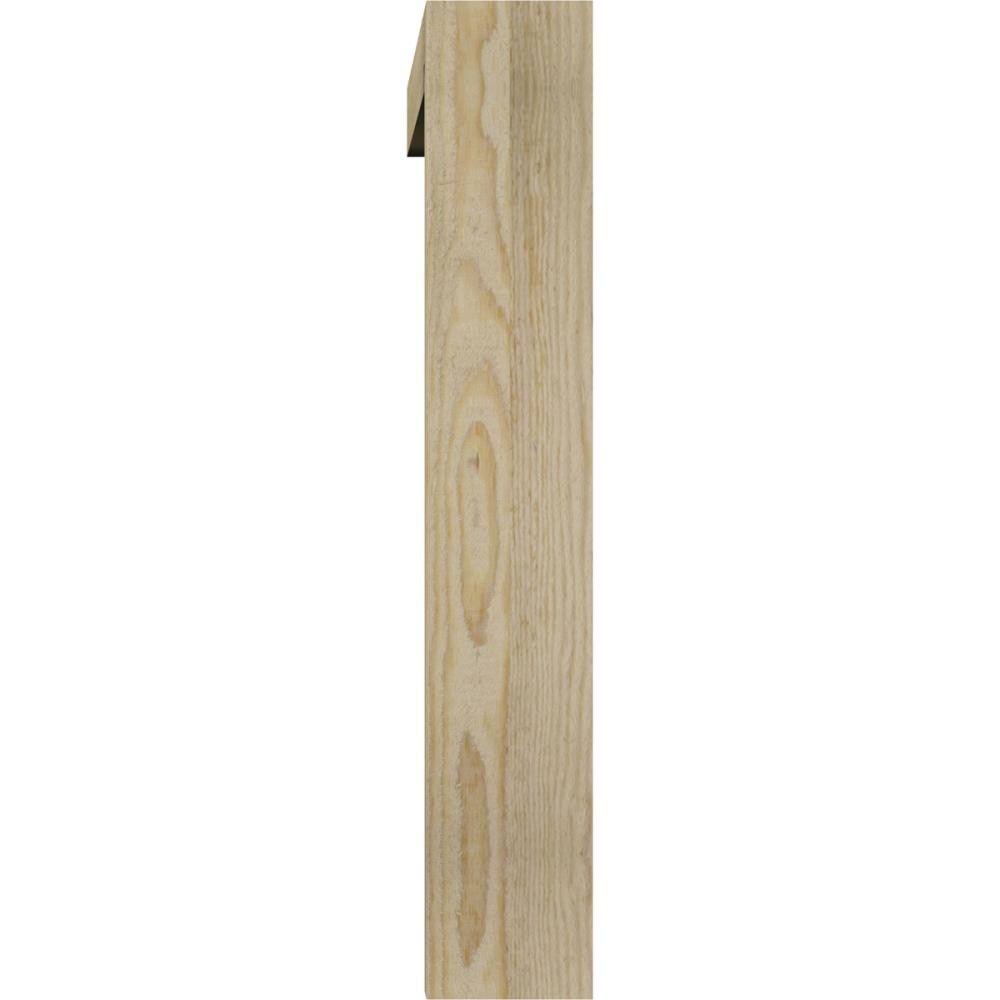 Rough Sawn Bracket with Offset Brace, Douglas Fir N274