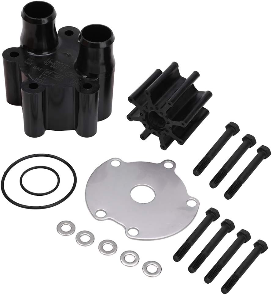 Water Pump Housing and Impeller Repair Kit Pack of 2 J722