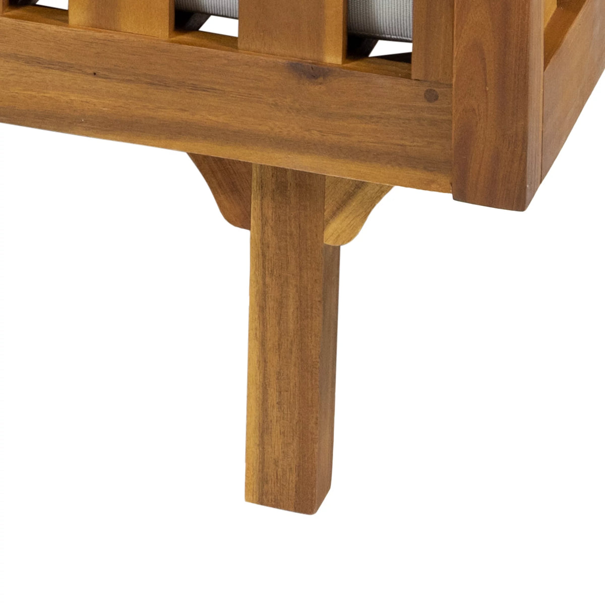 3-Seater Acacia Wood Outdoor Daybed X588